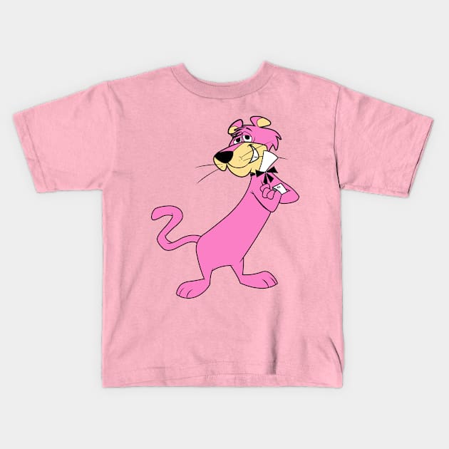 Snagglepuss Kids T-Shirt by LuisP96